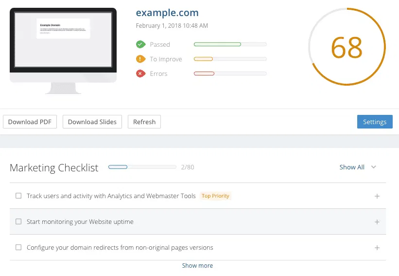 Best free SEO analysis tools | Woorank