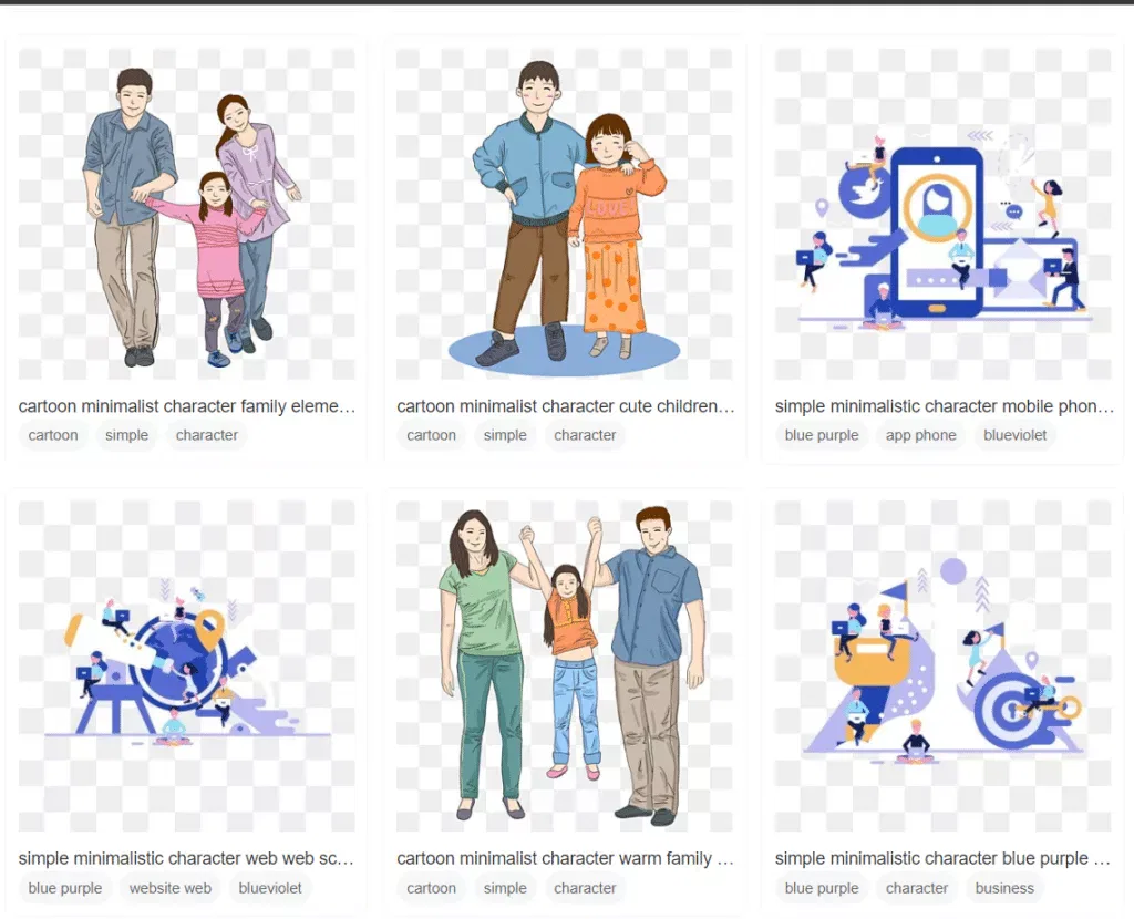 download-minimalist-characters-for-free-pngtree