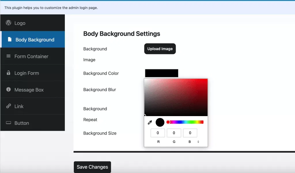 Customizable Color Schemes