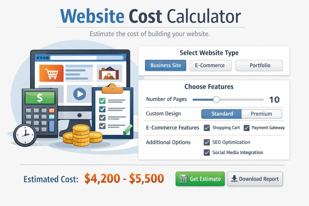 Website Cost Calculator