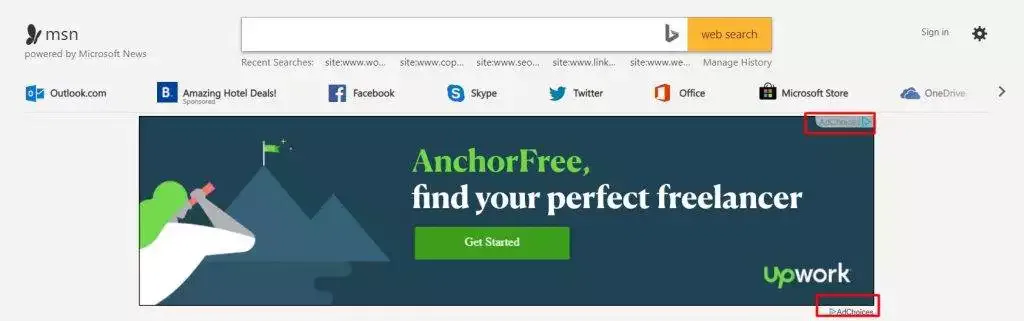  Google Adsense example