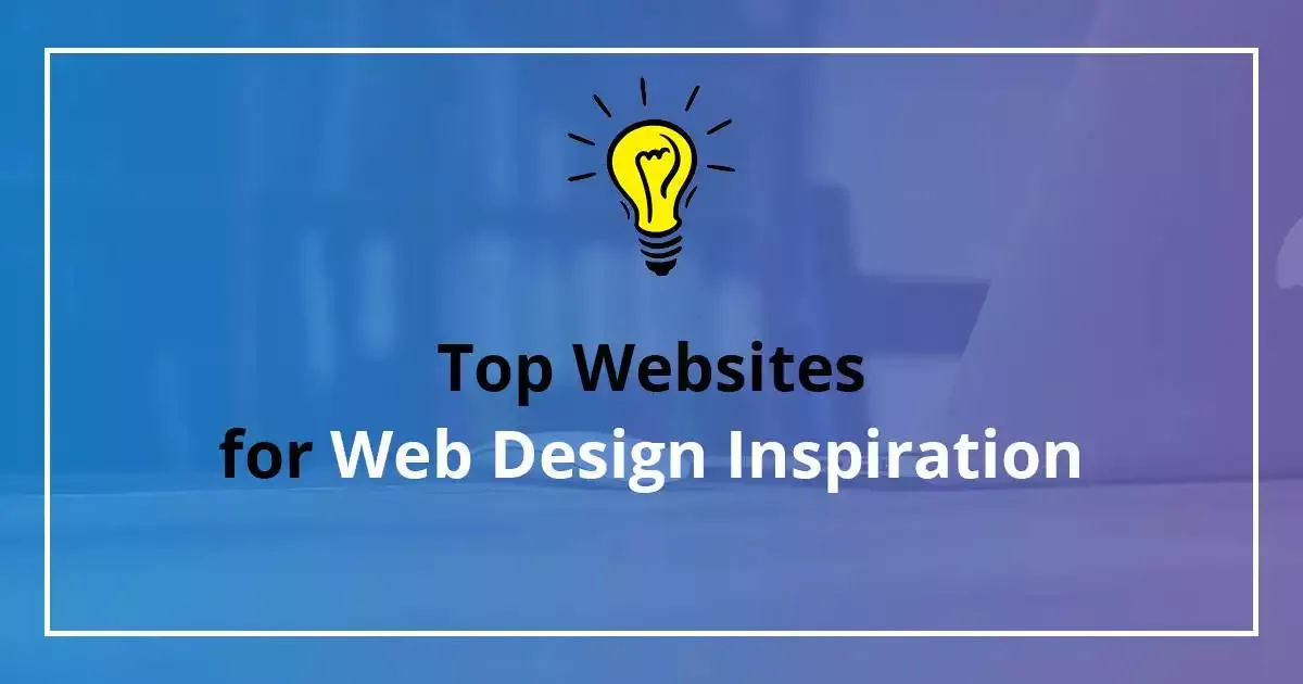 Top Websites for webdesign inspiration