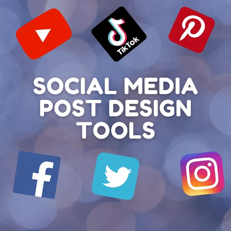 Social Media post design tools