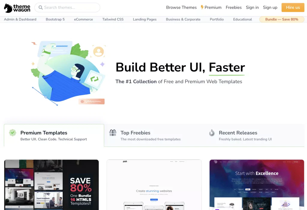 Free Sites to Download Stunning Web Templates-Theme Wagon